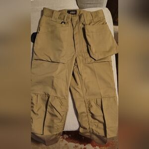 Men's Tan Cargo Work Pants New W/o Tag